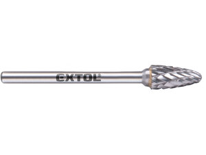 Mini keményfém turbómaró (rotormaró), íves, kerek orrú, átmérő 6×13mm/szár 3mm, keresztfogazás
