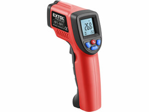 infravörös, digitális hőmérő, -50°C~ +550°C, LCD kijelző, nem testhőmérő