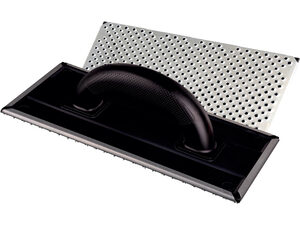 Polisztirol csiszoló 400×180×89mm, horganyzott acéllemez