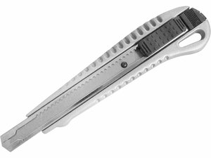 Tapétavágó kés aluházas; 9mm, Auto-lock