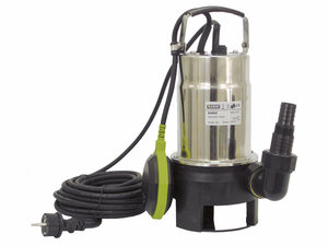 Szennyvíz búvárszivattyú, 750W, rozsdamentes ház
