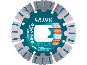 Gyémántvágó hosszú élettartam, Long Life Cut; 115mm, száraz és vizes vágáshoz