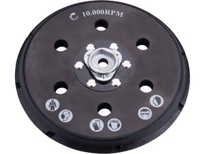 Tartalék gumitalp tépőzáras 8791844, 8791845 polírozógéphez, átmérő: 150mm