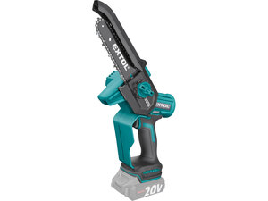 Akkus láncfűrészgép egykezes, Share20V, 20V, Li-ion, kefementes, 180 mm, AKKU és TÖLTŐ NÉLKÜL!