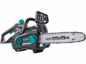 Akkus láncfűrész, kefe nélküli, 40V Li-ion, 2500mAh, 30cm