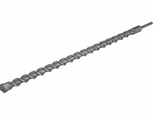 SDS PLUS betonfúró, O 28x600mm, keményfém