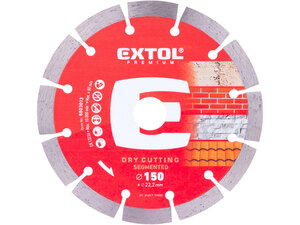 Gyémántvágó szegmenses; 150×22,2mm max.10.200 f/min