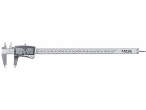 Digitális tolómérő; 0,01×300 mm, mélységmérővel, rozsdamentes acél, pontosság ±0,02/0,03 mm