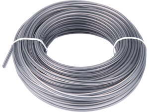 Damil szegélynyíró géphez 2,7 mm, négyszög keresztmetszetű, fekete közép/dual power, 15m