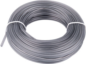 Damil szegélynyíró géphez 2,7 mm, csillag keresztmetszetű, fekete közép/dual power, 15m