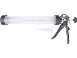 Kinyomópisztoly, műanyag, 700 ml; 380mm, átlátszó tubustartóval
