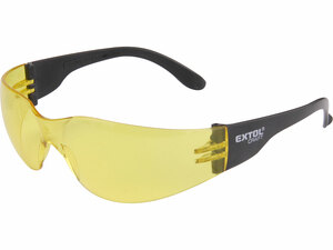 Védőszemüveg, sárga, UV-szűrővel