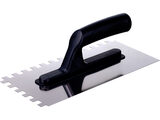 Glettelőkanál 270×128×80mm, rozsdamentes csempéző 8×8mm