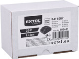 Tartalék akku, 20V Li-ion, 2Ah, Power Share, EXTOL CRAFT