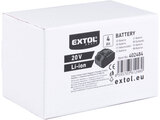 Tartalék akku Extol Craft Li-ion 20 V, 4000 mA