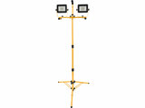 LED reflektor, 2×2700 Lm, 180cm-es állvánnyal