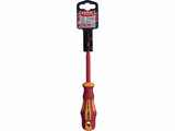 Csavarhúzó szigetelt 1000V, PH1×100 mm, CrV., VDE, GS
