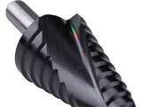 Lépcsős fémfúró HSS-Co, spirál, 15 lépcsős (4-32 mm, 2 mm lépcsők), befogás: 10 mm