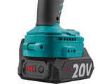 Akkus ütvecsavarozó, Share20V, 1/2" négyszög, Li-ion; 1db 20V akku: 2000 mAh, 1db töltő, 500 Nm