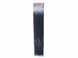 Kábelkötegelő 9,0×600mm 50db, fekete nylon;