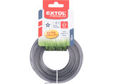 Damil szegélynyíró géphez 2,7 mm, csillag keresztmetszetű, fekete közép/dual power, 15m
