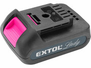 Tartalék akku 12V Li-ion, 402403 géphez; 2000mAh, Extol Lady
