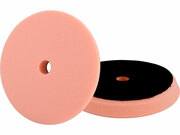Polírkorong, egylépéses polírozás, T40, 180×25mm, tengely: 22 mm, narancs, tépőzáras