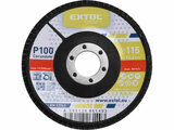 Lamellás csiszolóacél korund (Alumínium-oxid), P100, 115mm