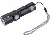 LED lámpa, 3 W, XPE LED; 150 Lm, zoom, újratölthető Li-ion akkus, 450 mAh