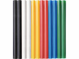 Ragasztóstift klt., többszínű; 12db, 100×7,2 mm