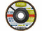 Lamellás csiszolóacél korund (Alumínium-oxid), P100, 125mm