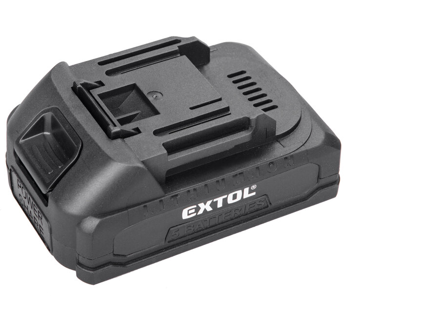 Tartalék akku, 20V Li-ion, 2Ah, Power Share, EXTOL CRAFT
