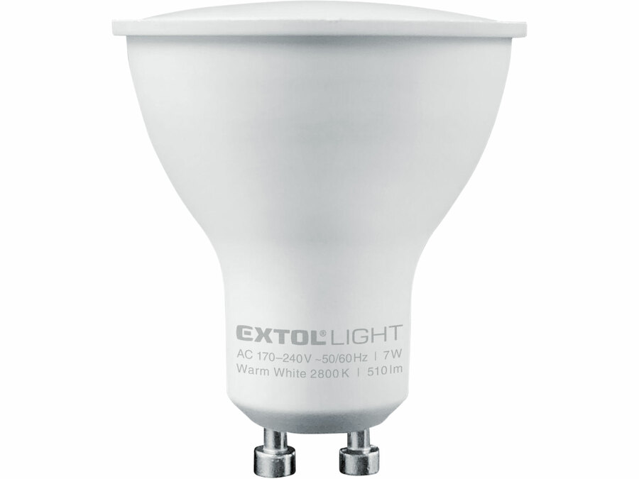 LED-es spot lámpa, 6W, 450lm, GU10, meleg fehér