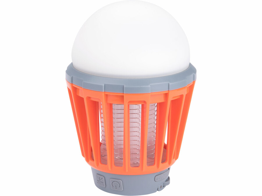 LED kemping lámpa UV szúnyogfogóval, max. 180 lm
