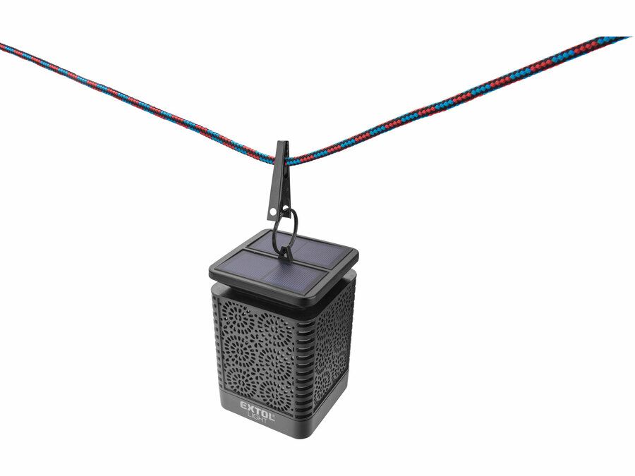 Éjszakai, kerti LED lámpa, láng hatású, napelem+szenzor, Ni-Mh akku, 600mAh, leszúrható+falra szerelhető, 66cm, IP44