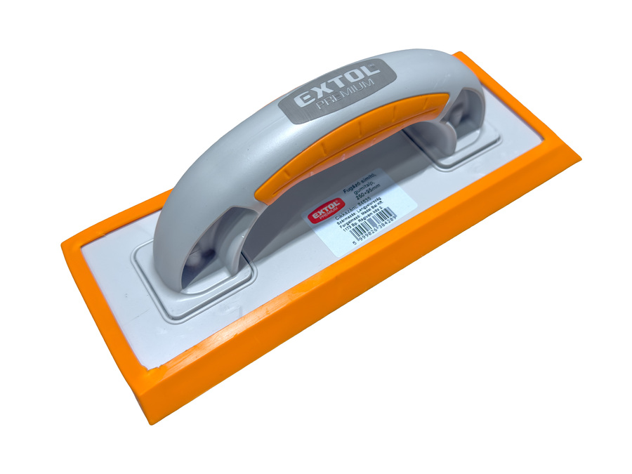 Fugázó simító, gumitalp, 250×95×80mm, epoxihoz