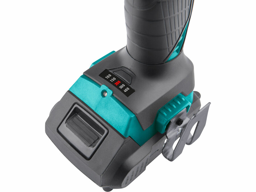 Akkus ütvecsavarozó, Share20V, 1/2" négyszög, Li-ion; 1db 20V akku: 2000 mAh, 1db töltő