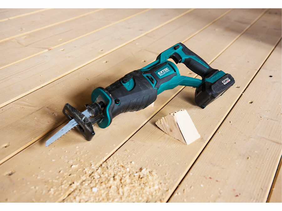 Akkus szablyafűrészgép, SHARE20V, BRUSHLESS, 20V Li-ion, 2000mAh