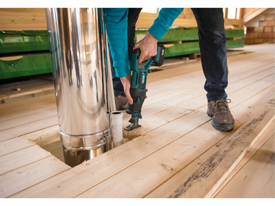 Akkus szablyafűrészgép, SHARE20V, BRUSHLESS, 20V Li-ion, 2000mAh