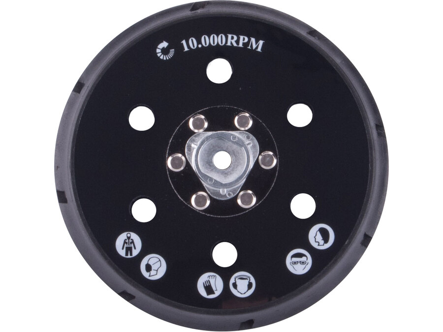 Tartalék gumitalp tépőzáras 8791844, 8791845 polírozógéphez, átmérő: 150mm