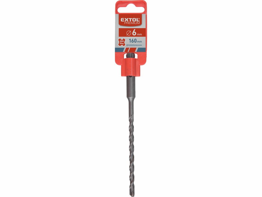 SDS PLUS betonfúró, O 6x160mm, keményfém