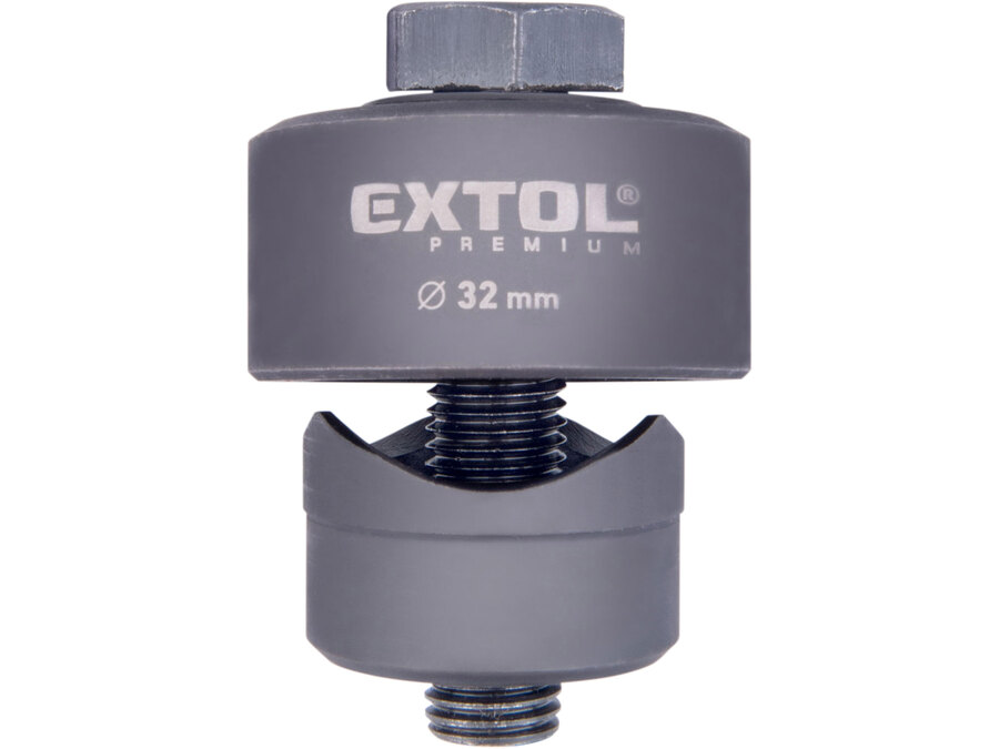 Körkivágó csaptelepekhez (csavaros lemezlyukasztó / stancoló); 32 mm