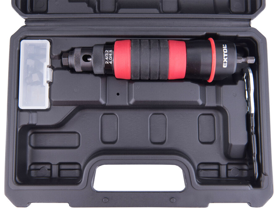 Adapter klt. fúrógéphez, popszegecsekhez, 2,4-4,8 mm, CrMo