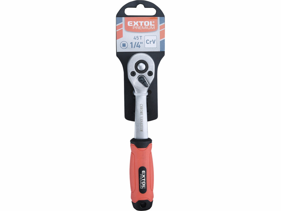Racsnis hajtókar hajlított, 45 fogú, 1/4", Crv