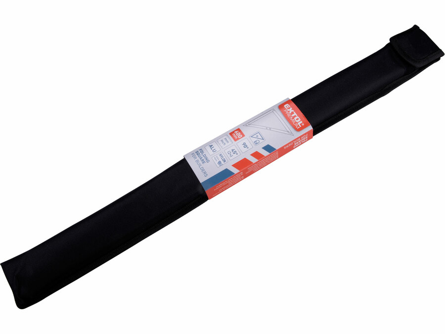 Összecsukható derékszög, 600 mm, ALU