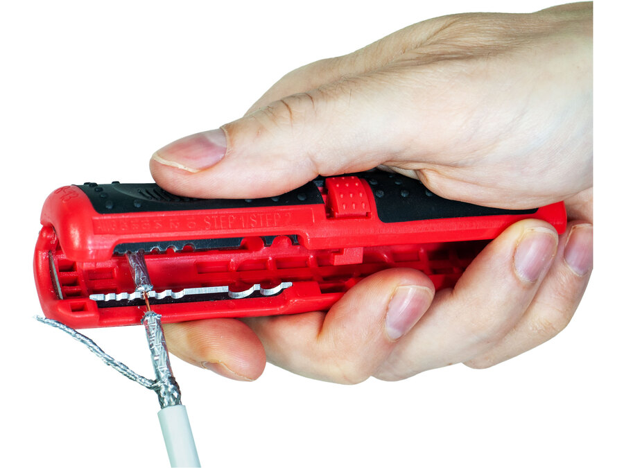 Vezeték és kábel csupaszító (blankoló) kábel méretek: 0,5- 6,0 mm2