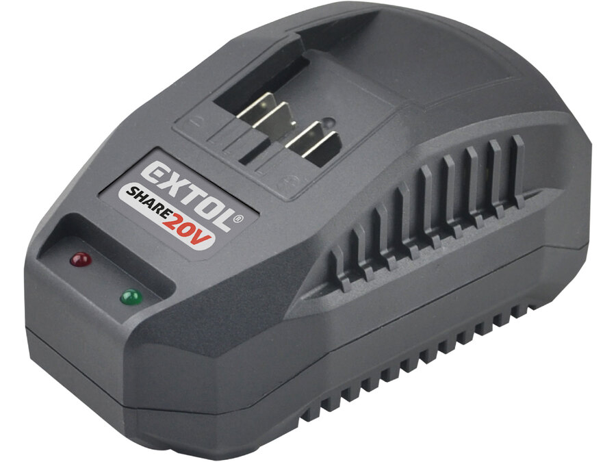 Akkus sarokcsiszológép, Share20V, 125mm, szénkefe nélküli, 20V, Li-ion, 1db akku, 1db töltő, 4000 mAh, 115mm