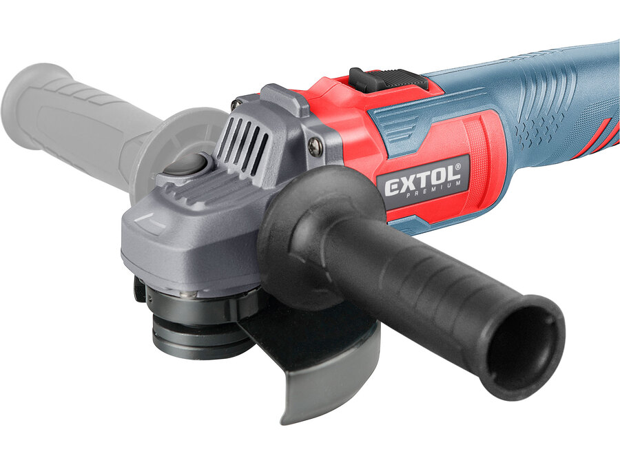 Akkus sarokcsiszológép, Share20V, 20V, Li-ion, szénkefe nélküli, 125mm, AKKU és TÖLTŐ NÉLKÜL!