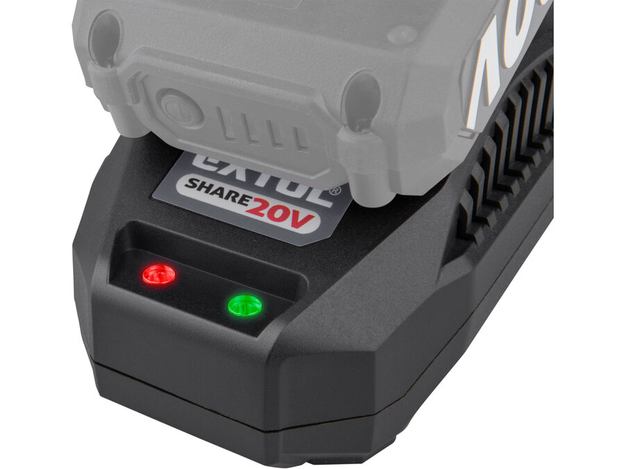 Akkutöltő SHARE20V, 2,4A