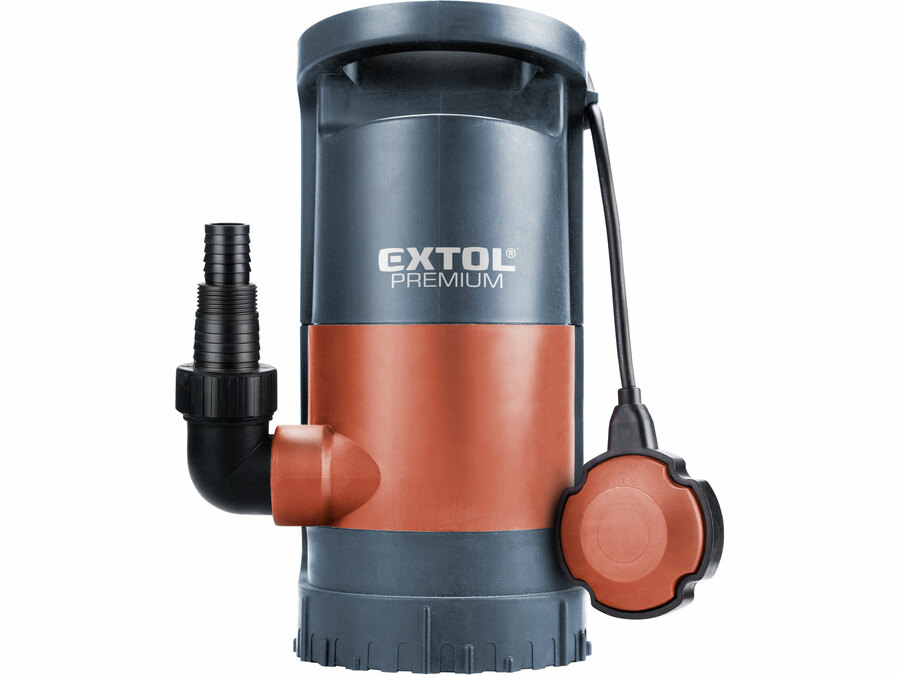 Szennyvíz búvárszivattyú 3 az 1-ben, 900 W, 13000 l/h